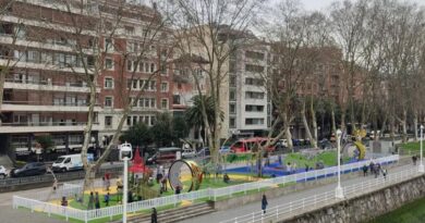 Inician las obras de renovación integral de la zona infantil de Campo Volantín en Bilbao